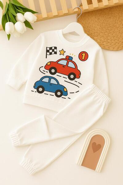 MODA Σετ Φόρμας με Στάμπα RACE ARBA PIST για Ηλικίες 3-4-5-6-7-8-9-10-11-12 ετών