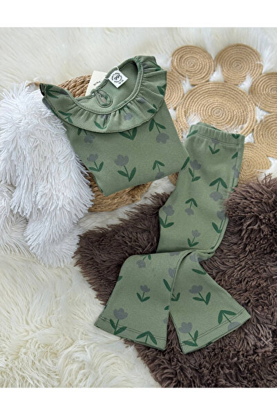 Store Kız çocuk Fitilli taytlı Alt üst takım