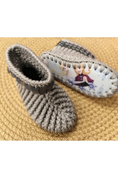 ki Sequin Hand-Knitted Baby Booties |   Soft and Warm
