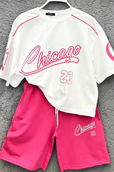 ESSFASIHON Printed Shorts T-Shirt Bottom Top Set