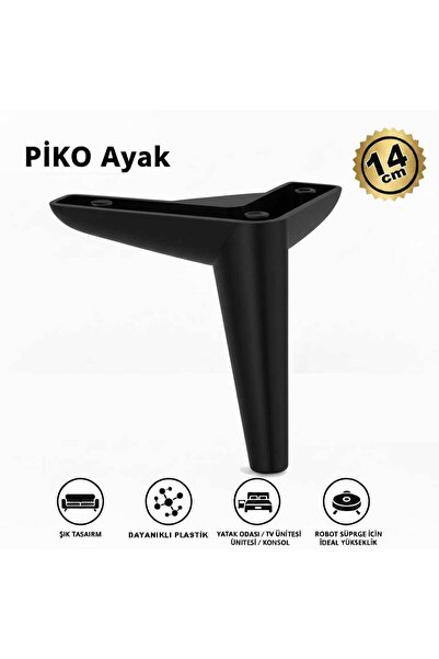 İMT AKSESUAR Piko 14 cm Koltuk Baza Dolap Tv Ünitesi Yatak Odası Konsol Çocuk...