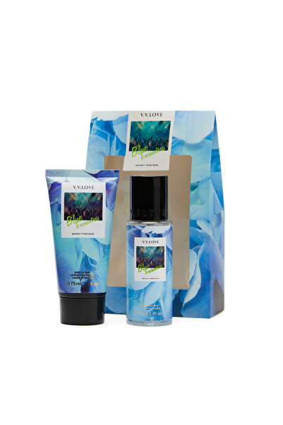 V.V LOVE V.V. Love set (Body mist 85 ml + Body lotion 75 ml) Blue Enchantress VL9059-9