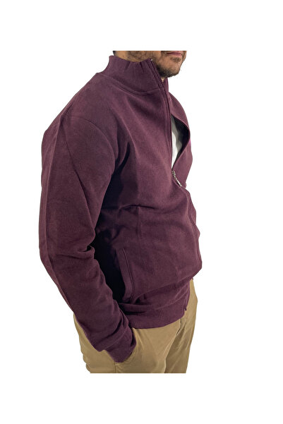 dcn giyim 1985 Men's Thessaloniki Zippered Cardigan-1299