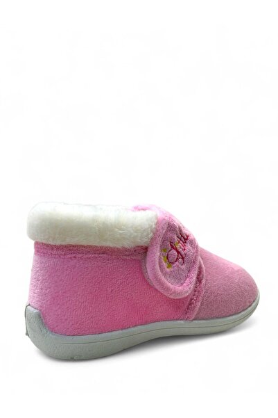 Tuğba Ortopedi 3462 Lightweight Flexible Soft Girls' Preschool Pink Nursery Shoes Slippers