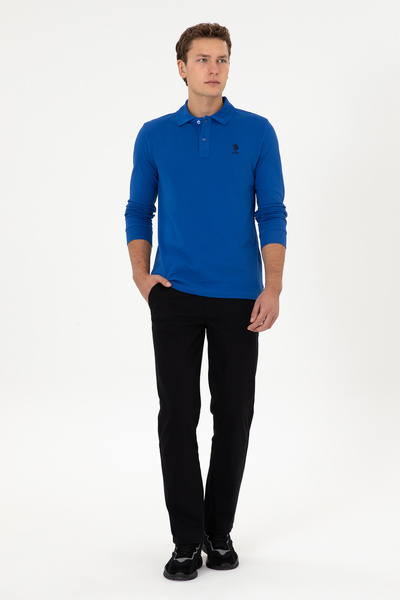 U.S. Polo Assn. Men's Black Canvas / Chino Trousers 50311604-Vr046