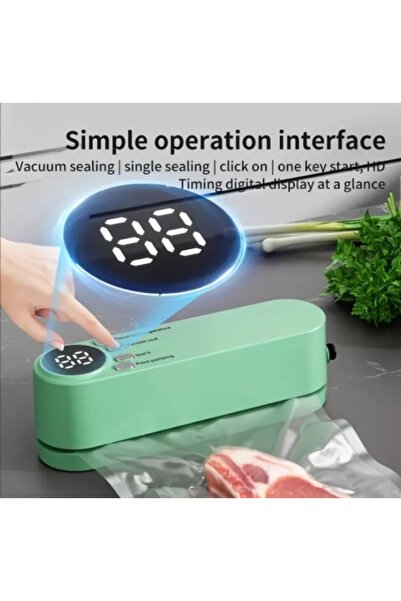 Razo Compact Vacuum Sealing Kit with Digital Display and USB Pump -