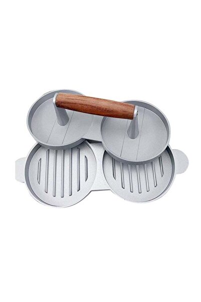 Generic Double Burger Press Hamburger Patties Maker Multicolour