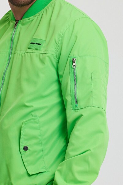 İLKCET MODA Jachetă normală pentru bărbați, rezistentă la apă