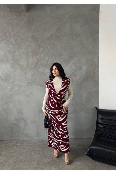 GİYSİ DÜNYASI 57 Triko Clothes Suit Sweater 2 Piece Set