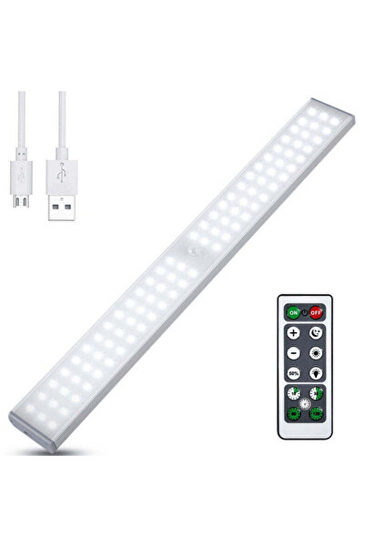 buz Lampă LED inteligentă cu senzor de mișcare, reîncărcabilă prin USB, magne...