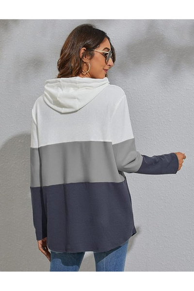 OEM Women's casual hoodie, 3 colors, S