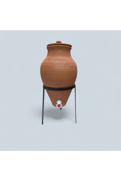 Generic Natural clay water jug with base