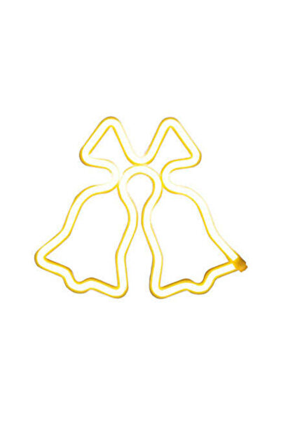 buz Clopoței decorativi luminoși de Crăciun, impermeabili, se pot agăța pe uș...