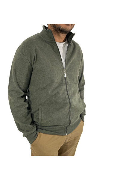 dcn giyim 1985 Men's Thessaloniki Zippered Cardigan-1299