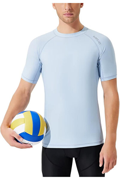 OEM Men's breathable sports T-shirt, blue 2XL