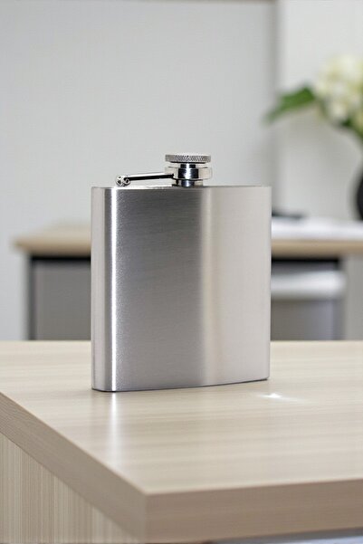 HEDİYE FİKRİ Stainless Steel Pocket Flask 5 oz (147 ml) – Durable and Stylish Design