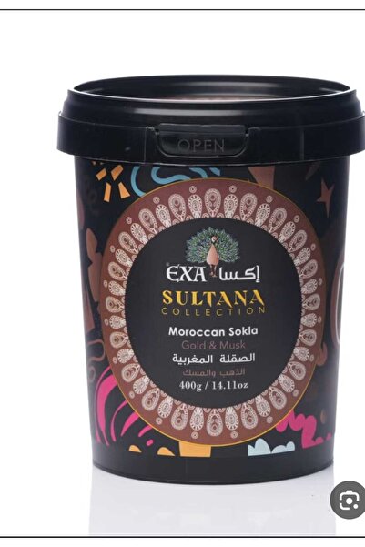 EXA إكسا الصقلة المغربية الذهب والمسك 400 جم
