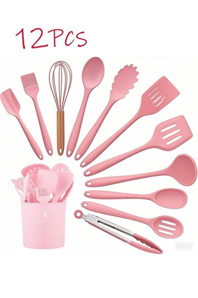 Generic Arabest Silicone Cookware Set - 12 Piece Kitchen Accessories with Sta...