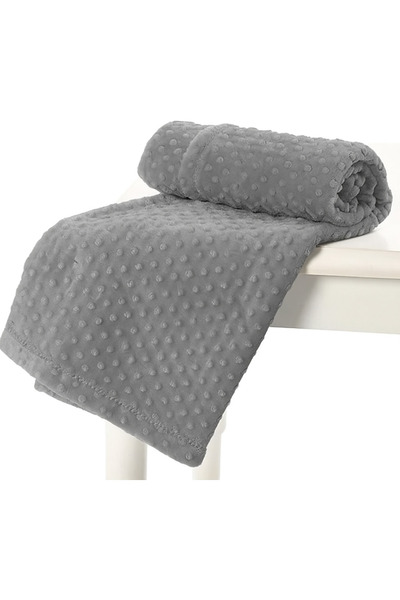 Özdilek Tomurcuk Baby Blanket Gray 90X110