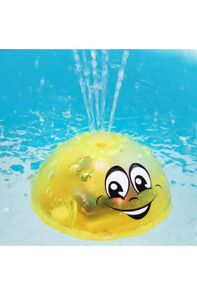 buz Children's sprinkler bath toy with lights and sounds, blue