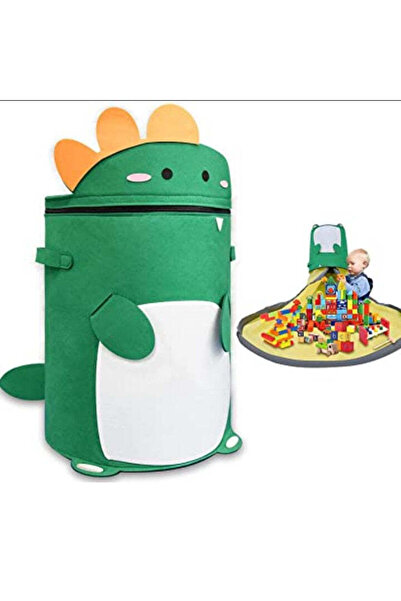 buz 2-in-1 toy storage and transport bag, 150 cm diameter, dinosaur model