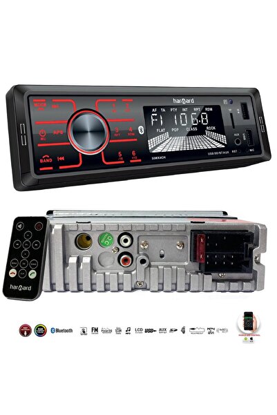 harward HR-MX654 Oto Teyp 4X50 Watt Bluetooth Mobil Aplikasyon 2xUsb Sd Fm Aux