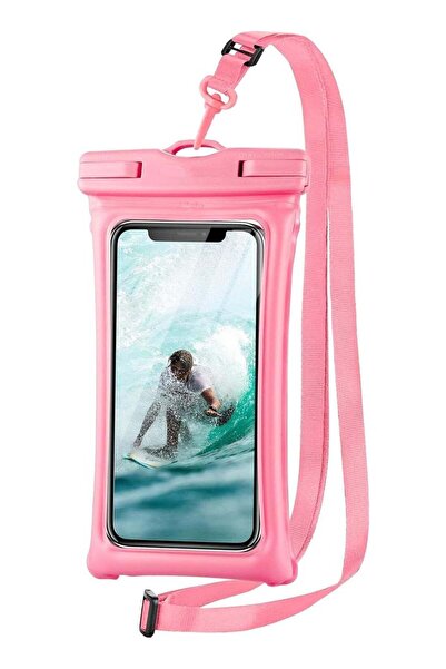 Generic MOMENT MOMENT Floating Universal IPX8 Waterproof Phone case Up to 7.0",Adjustable Lanyard Phone Pou