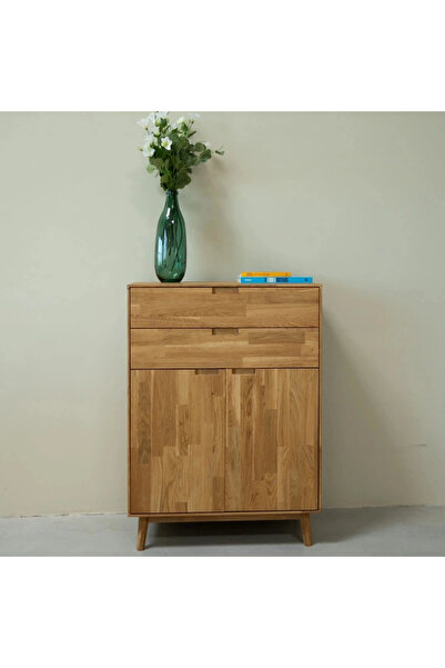 ŞafakMobilya Jorvik Masif Ahşap Çok Amaçlı Büfe Dolap