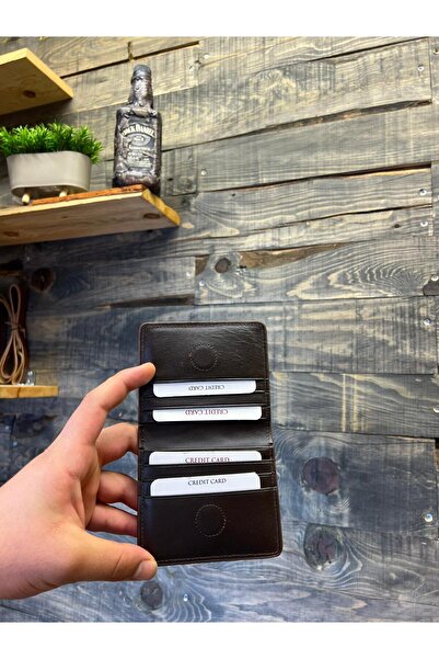 Handmade KARTLIK-CÜZDAN-16BÖLMELİ KARTLIK-ÇOK BÖLMELİ KARTLIK-DERİ KARTLIK-YE...