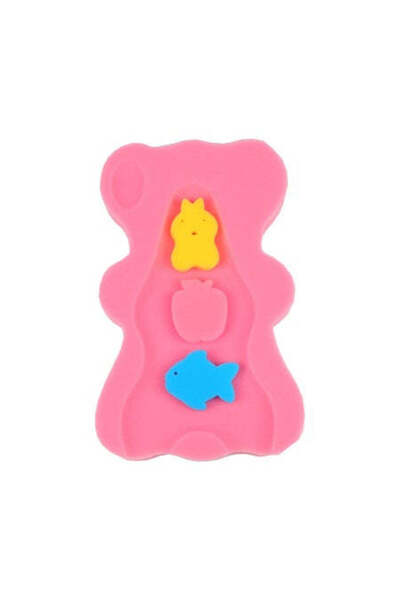 buz Burete suport pentru cadă și duș, maxi, roz, 50 x 30 x 4,5 cm