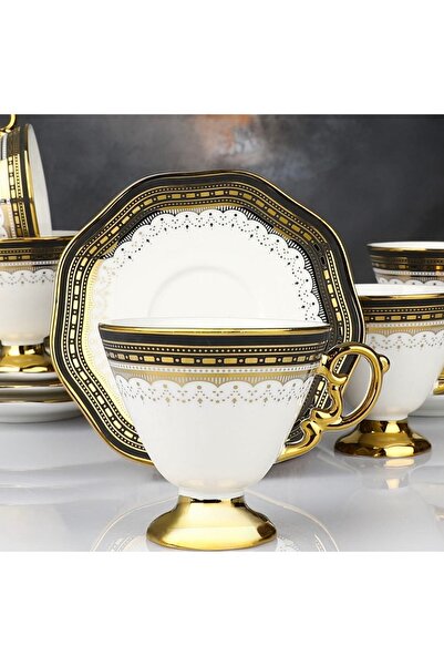 Kosova Çırağan Home Cliff 6 Kişilik Kahve Fincan Takımı