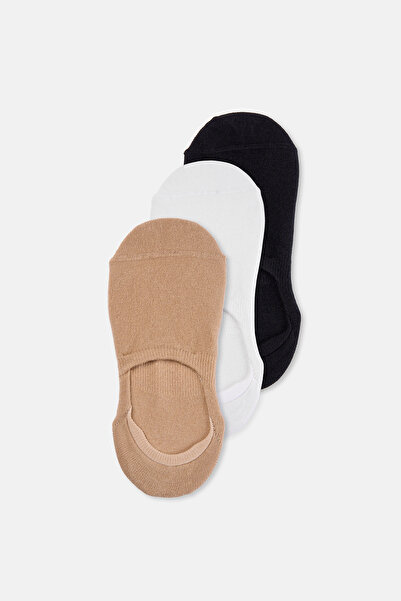 Dagi Women's 3-Piece Invisible Socks