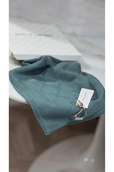 Pierre Cardin Monogram Şal Mentol