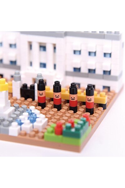 Kawada nanoblock NBH-104 Buckingham Palace Mini Building Block 3D Puzzle - 310 Pieces