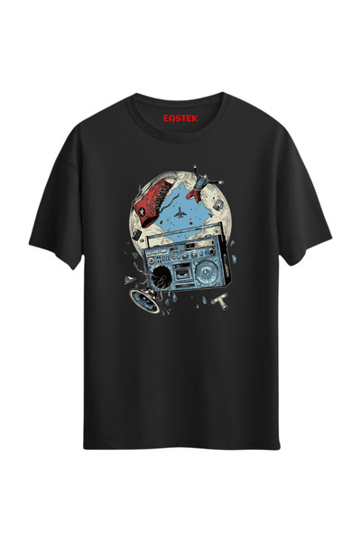 Eastek تصميم شرير وغريب وفريد مطبوع ، تي شيرت رجالي، تي شيرت نسائي، تي شيرت ل...