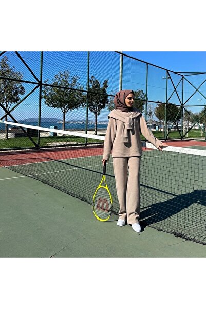 Bess Store Women's Hijab Sports Knitwear Set