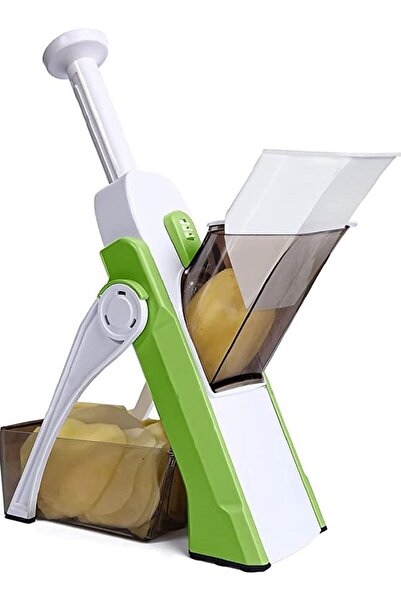 Generic قطاعة خضار من إلترازون، قطاعة ماندولين، أداة تقطيع الطعام، تقطيع الفا...