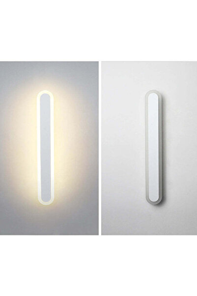 buz Linear LED wall lamp, modern design, 80 cm, white, adjustable warm/neutral/cool light