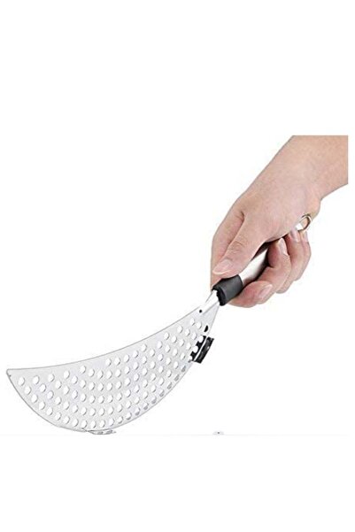 Generic Stainless Steel Kitchen Colander and Strainer, Multi-Purpose Food Drainer for Cooking, Durable Cres