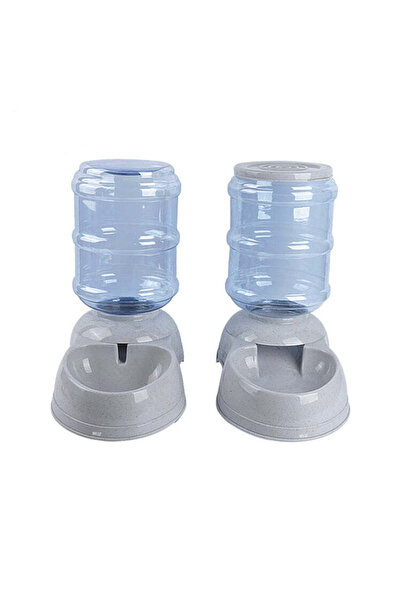 buz Set dozator automat de hrană și apă (2 buc.) pentru câini și pisici