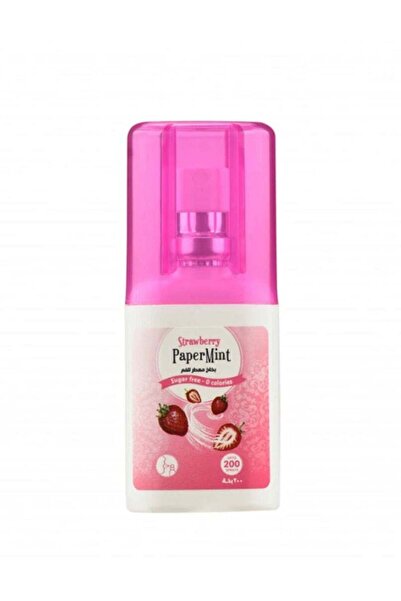PaperMints معطر فم بنكهة الفراولة والنعناع الورقي - 200 بخة (20 مل)