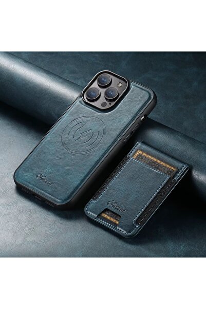 HYPERSOFT Iphone 11 Pro Max (6.5 inç) Uyumlu Stant Olabilen Cüzdanlı Deri Mag...