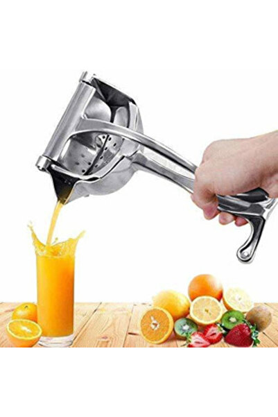 Twinkle Mart Aluminium Fruit Squeezer Citrus Squeeze Fruit Juicer Hand Juicer (Silver)