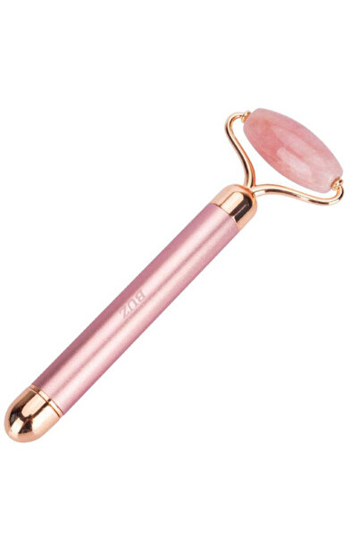 buz Electric Pink Jade Facial Massage Roller – Lifting, Detoxification, Firming