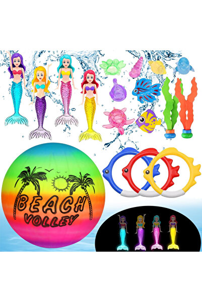 YOUYIKE Set de jucării acvatice pentru copii, format din 20 de piese