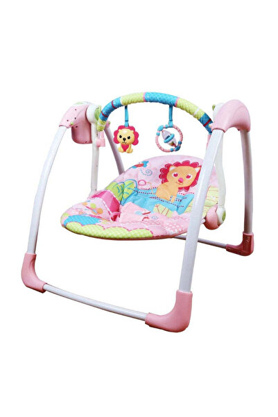 buz Leagăn electric muzical pentru bebeluși cu bară de activități, telecomand...