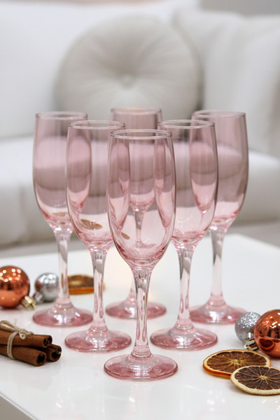 grandora 6’lı Bal Kahve Yanı Bardağı ve Sunumluk Kadeh - Şık, Modern ve Zarif...