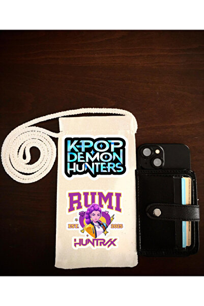 lovver Kpop Demon Hunters Hunterix Designed Double Braided Rope Lanyard Passp...