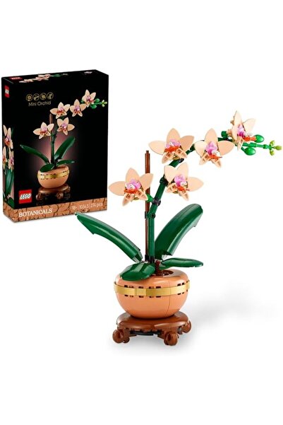 LEGO Botanicals Mini Orchid Decorative Plant Building Set for Adults (10343)