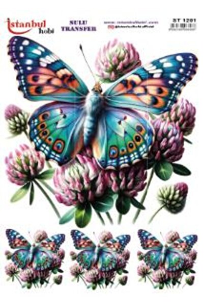 İstanbul Hobi Water Transfer Paper 25X35Cm St-1201